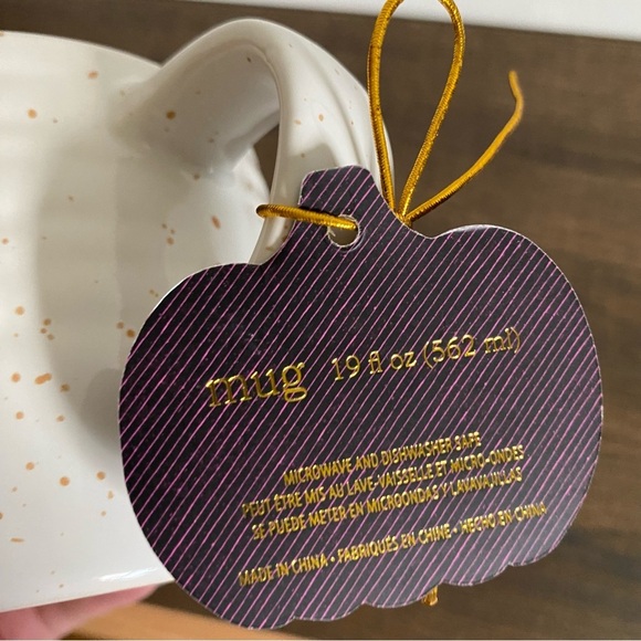 NWT Hey Boo Ghost Mug Pink Halloween - Picture 4 of 4